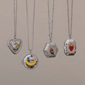 Shell Locket Pendant Necklace [DQCW2BV0]
