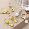 Shell Pearl Earring Set [8FE5JUMC]