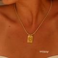 Siyona Cord Charm Necklace [1YHWCD58]