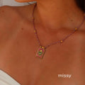 Siyona Cord Charm Necklace [7DU5JY85]