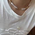 Siyona Sculptural Pearl Necklace [M1AC8KZQ]