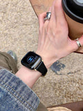 Slim Leather Apple Watch Band [7GI2PAQV]