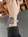 Slim Leather Apple Watch Band [I16M2G8J]