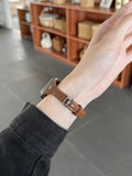 Slim Leather Apple Watch Band [INKFTNTJ]