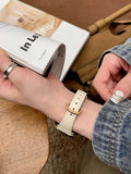 Slim Leather Apple Watch Band [YIBU2QHF]