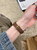 Slim Leather Apple Watch Band [GHGFHOU2]