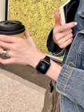 Slim Leather Apple Watch Band [78B7JY5H]