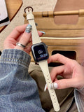 Slim Leather Apple Watch Band [A9PCREAB]