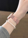Slim Metal Magnetic Watch Strap [L4D6ZG98]