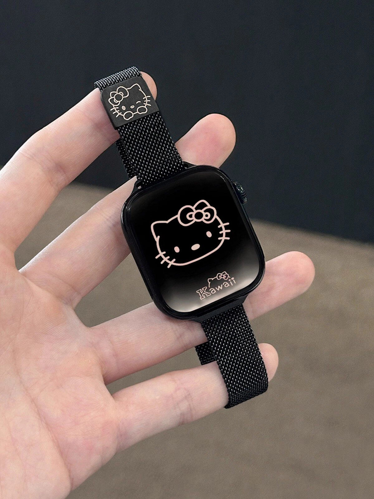 Slim Metal Magnetic Watch Strap [EMTJQ85O]