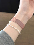 Slim Metal Magnetic Watch Strap [5HIRI91Z]