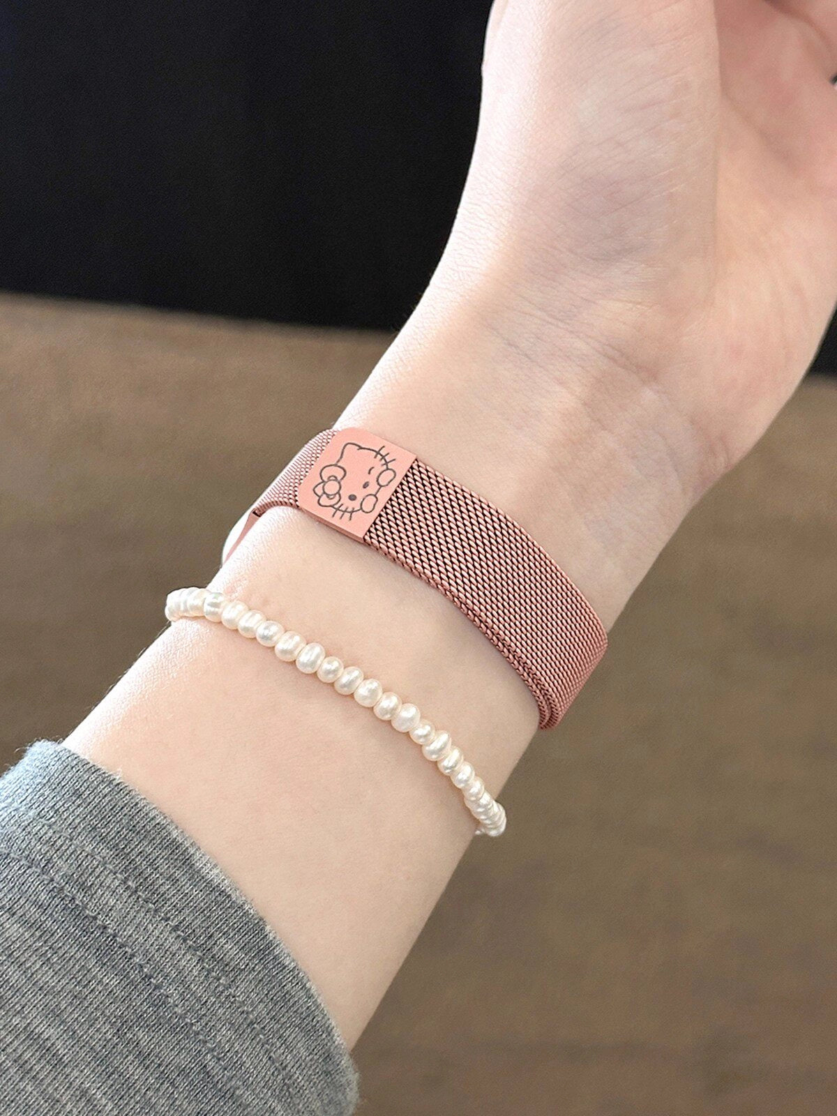 Slim Metal Magnetic Watch Strap [5HIRI91Z]