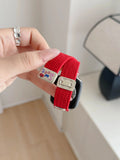 Slim Woven Apple Watch Strap [D3BP2Z57]