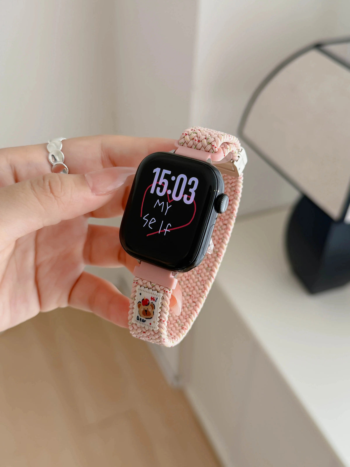Slim Woven Apple Watch Strap [ZM6SXNXK]