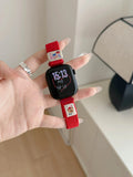 Slim Woven Apple Watch Strap [WOBAFQRH]