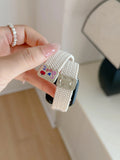 Slim Woven Apple Watch Strap [3EFIJ6WN]