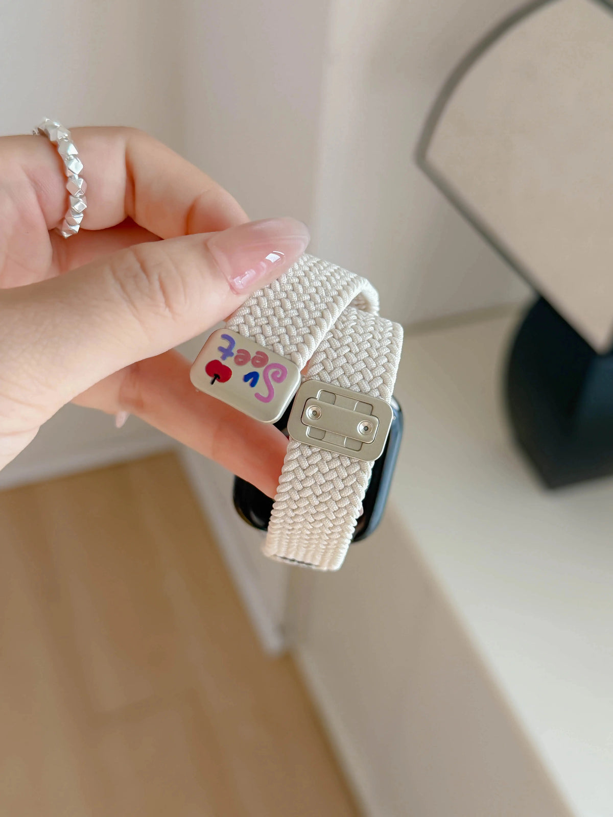 Slim Woven Apple Watch Strap [3EFIJ6WN]