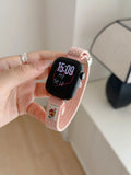Slim Woven Apple Watch Strap [0UGQ5C9E]