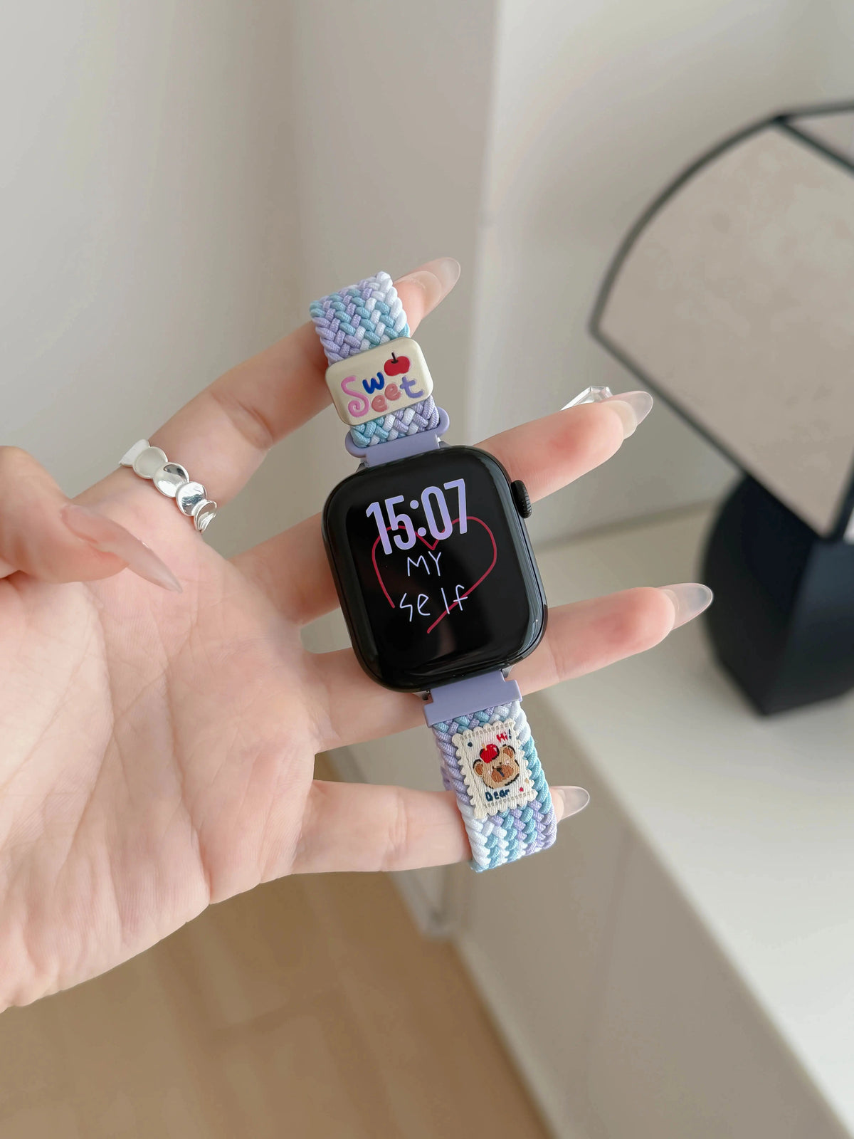 Slim Woven Apple Watch Strap [ACF1OW9X]