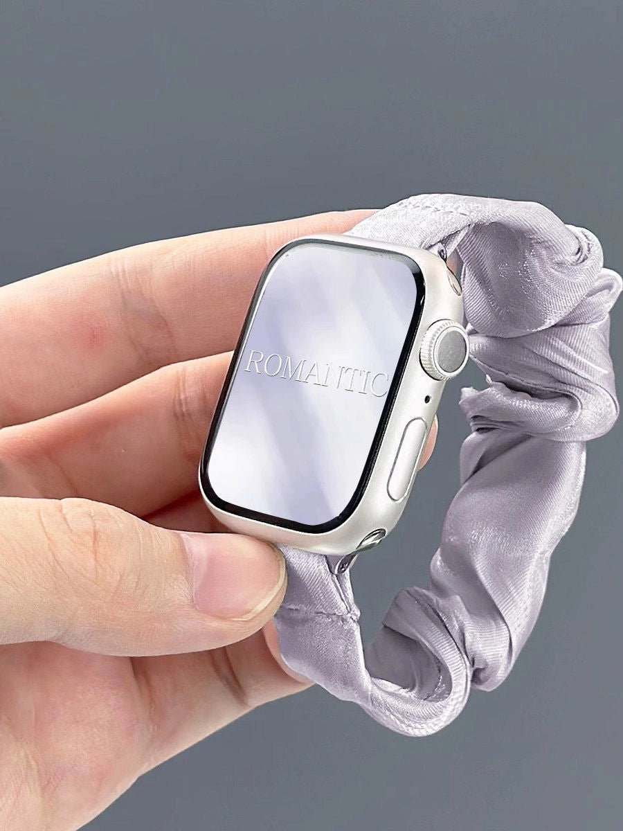 Soft Scrunchie Apple Watch Band [M56PHZDC]