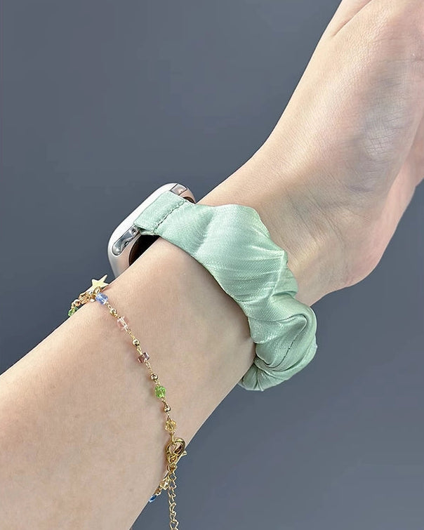 Soft Scrunchie Apple Watch Band [1TUTO1YK]