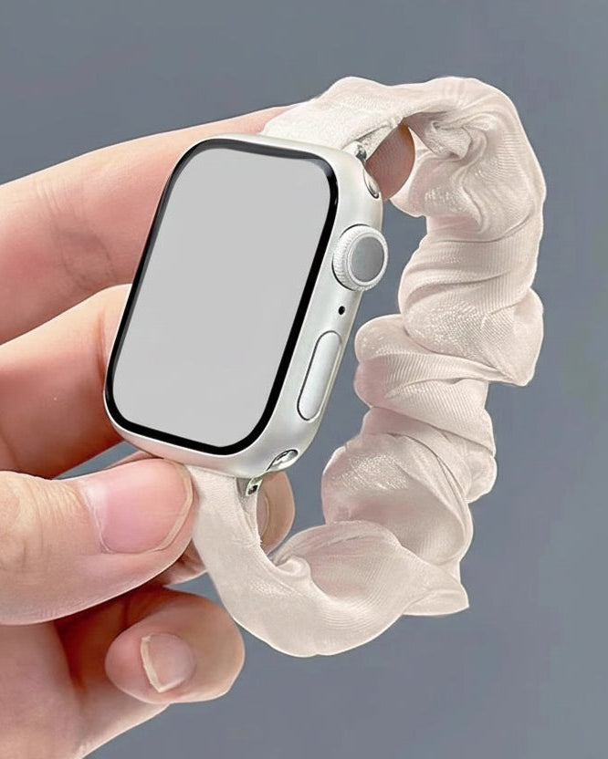 Soft Scrunchie Apple Watch Band [X88LSR82]