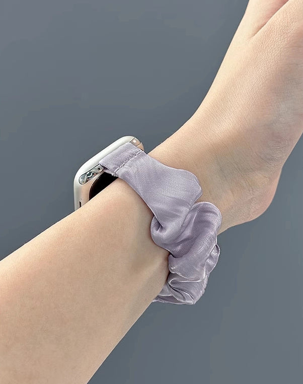 Soft Scrunchie Apple Watch Band [YJFH859Z]