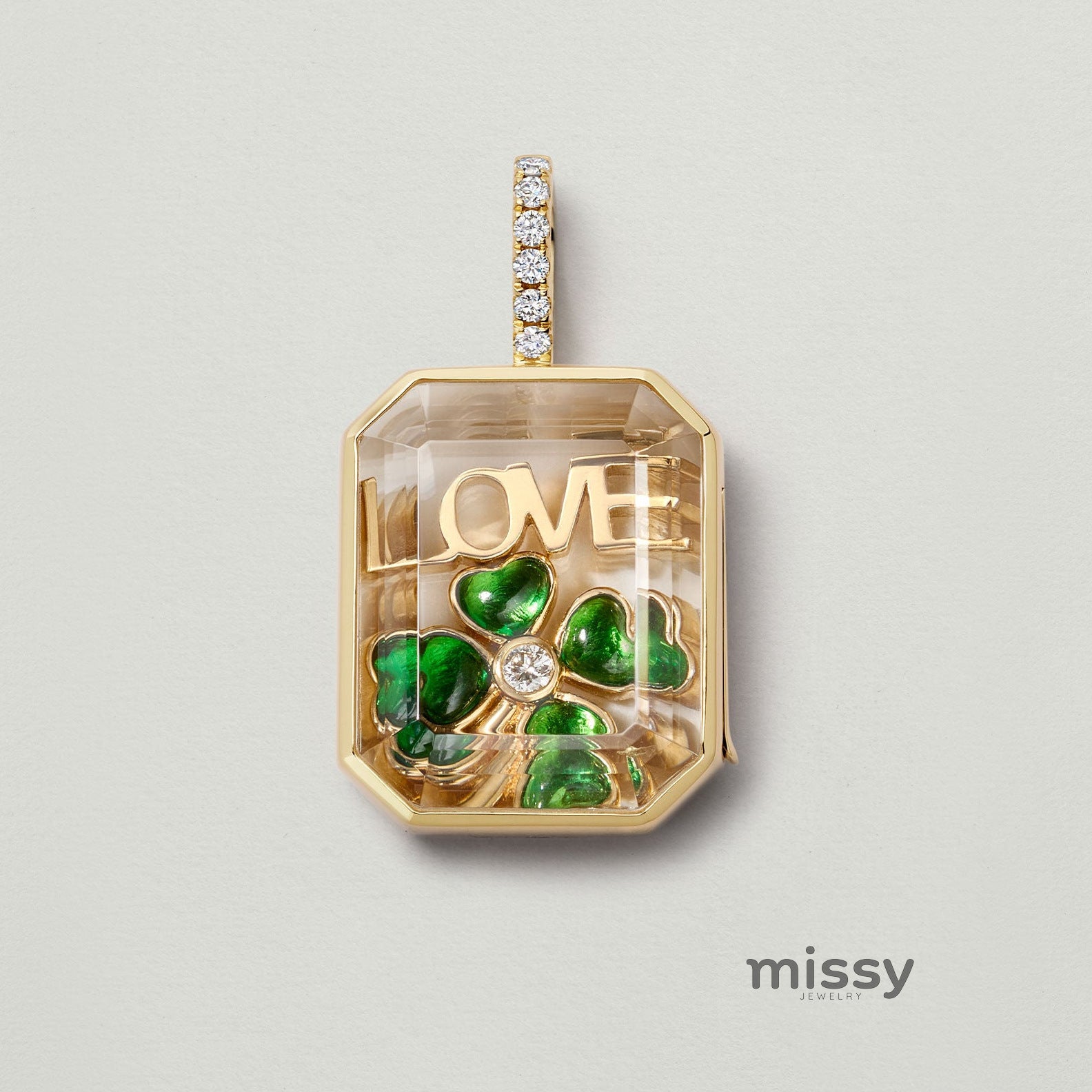 Soleil Keepsake Charm Pendant [5C13VEIF]