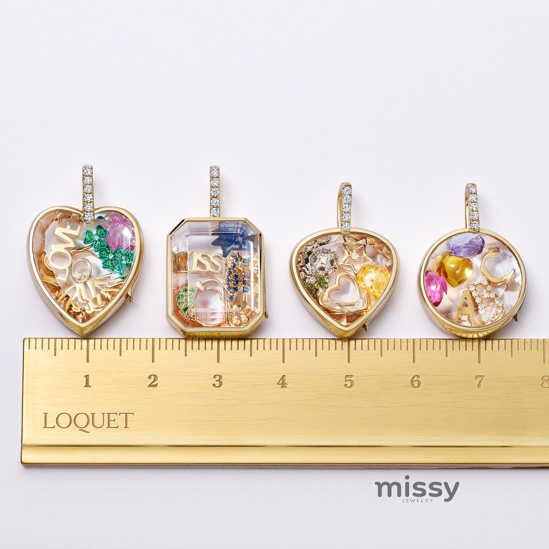 Soleil Keepsake Charm Pendant [VH8N6HUN]