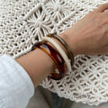 Sonny Swirl Resin Bangle [WDKH8KPZ]