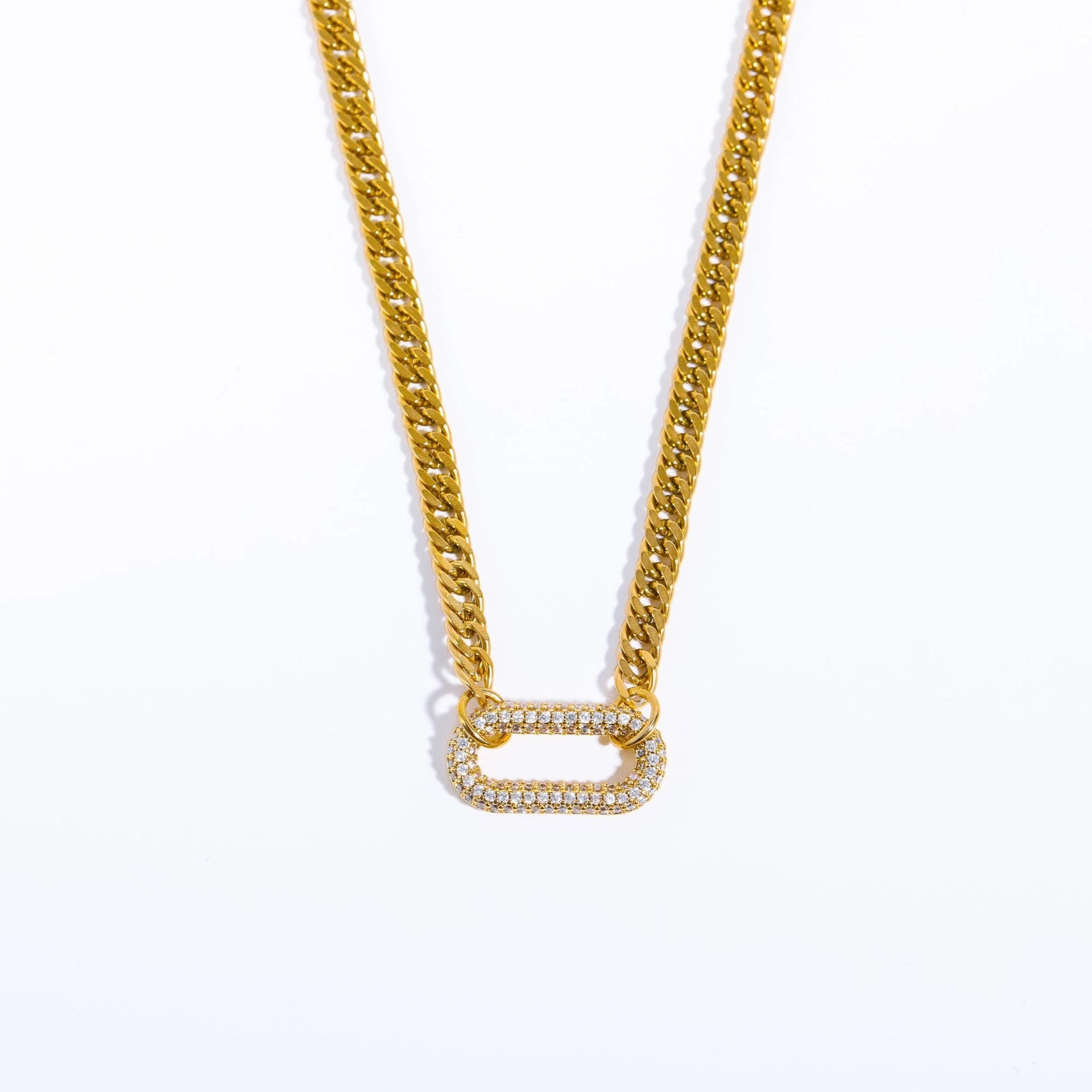 Sparkling Geometric Choker Necklace [50ASZUB7]