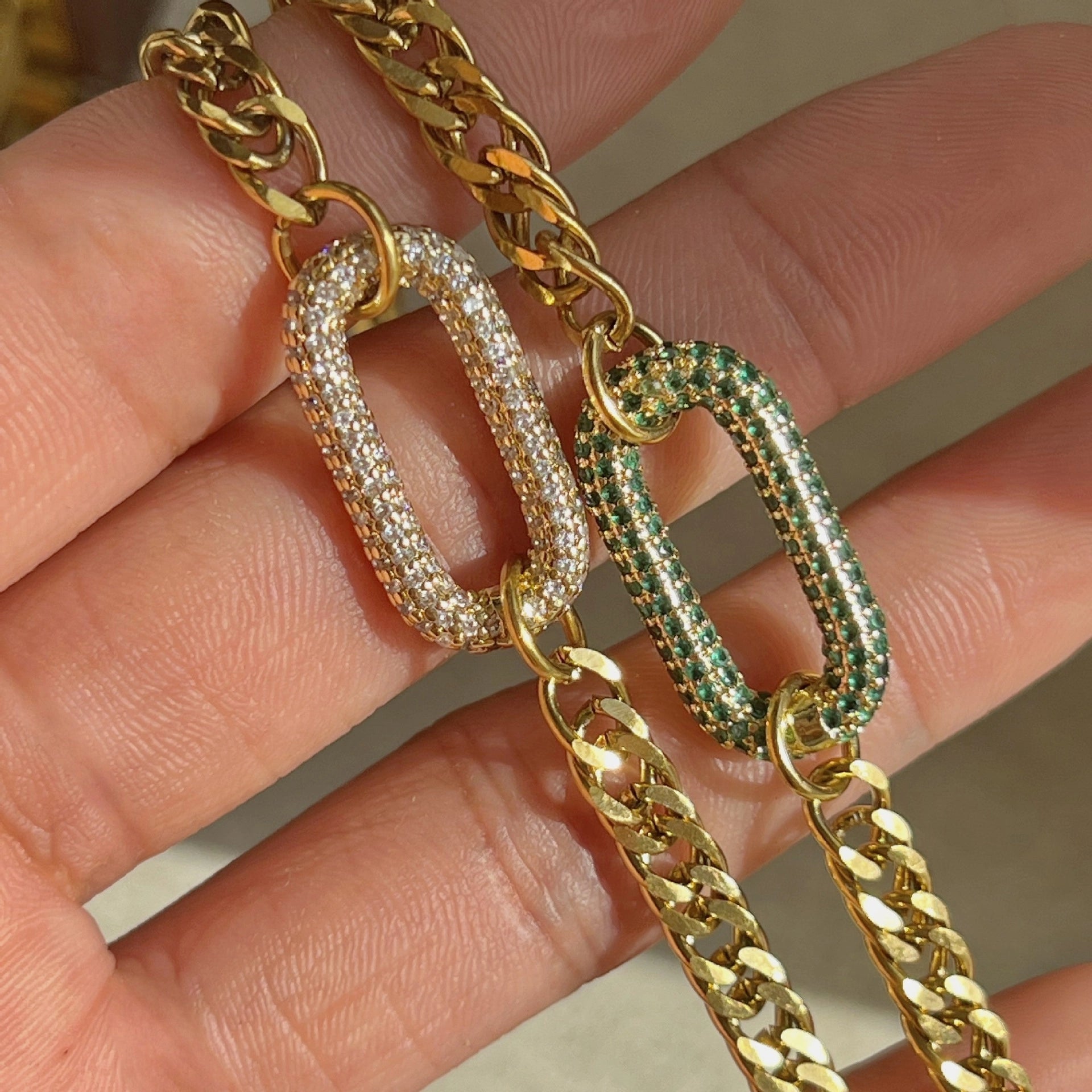 Sparkling Geometric Choker Necklace [O03TL8OF]