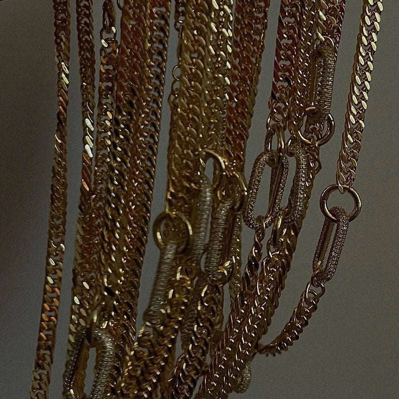 Sparkling Geometric Choker Necklace [BI0QTGHK]
