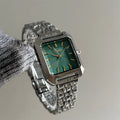Square Case Minimalist Wrist Watch [6X8Y5FHS]