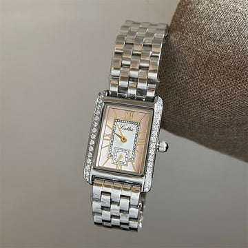 Square Dial Bracelet Watch [DQ6Z45FS]