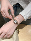 Square Dial Bracelet Watch [9EU3KAW5]