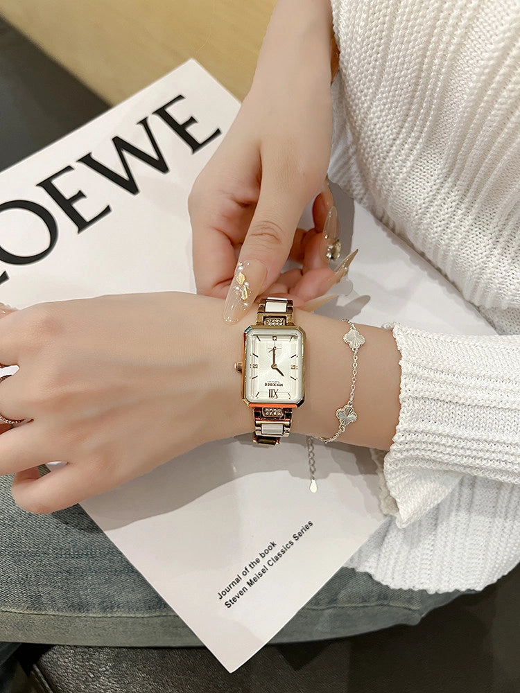 Square Dial Minimalist Watch [TZWWQFLH]