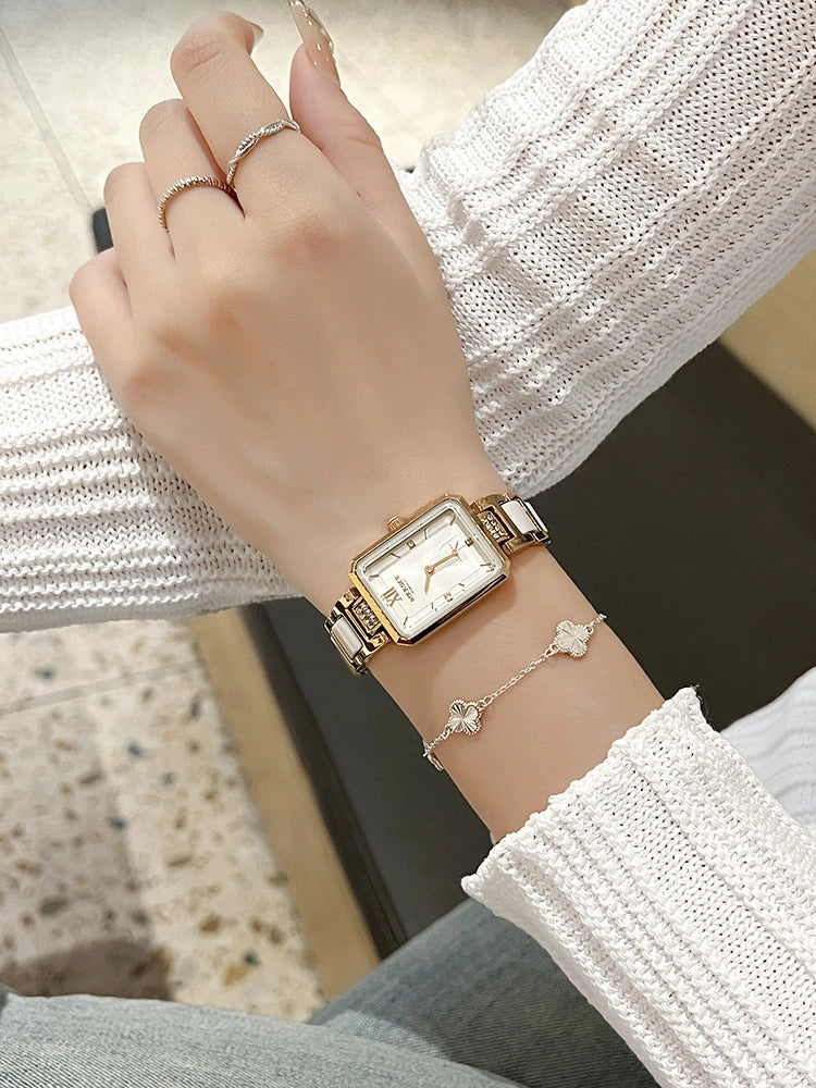Square Dial Minimalist Watch [OK14KUPT]
