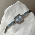 Square Half-Bangle Chain Watch [67QV6C20]