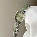 Square Half-Bangle Chain Watch [AZVOOJ4O]