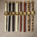 Square Leopard Print Watch [71FBXJ5R]