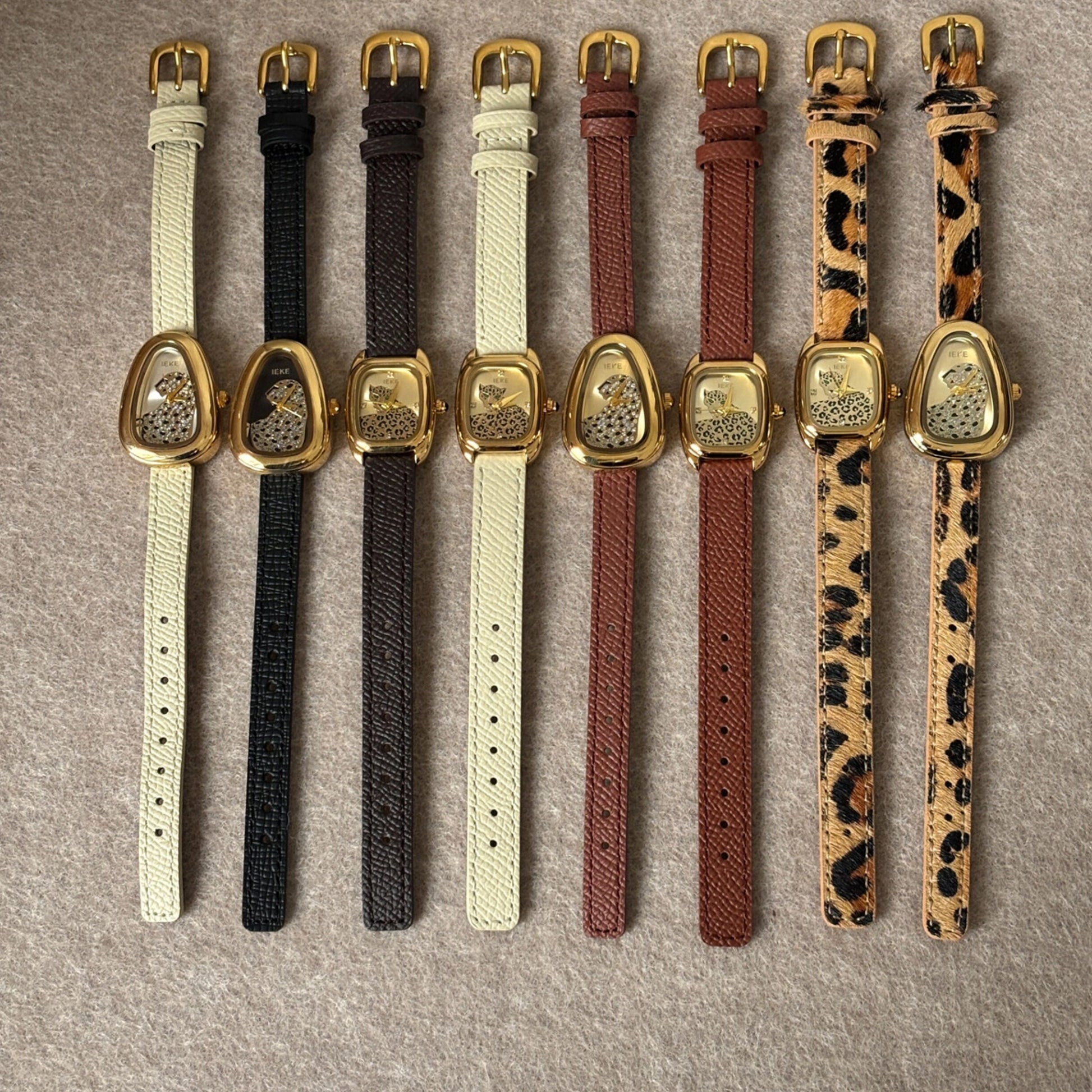 Square Leopard Print Watch [71FBXJ5R]