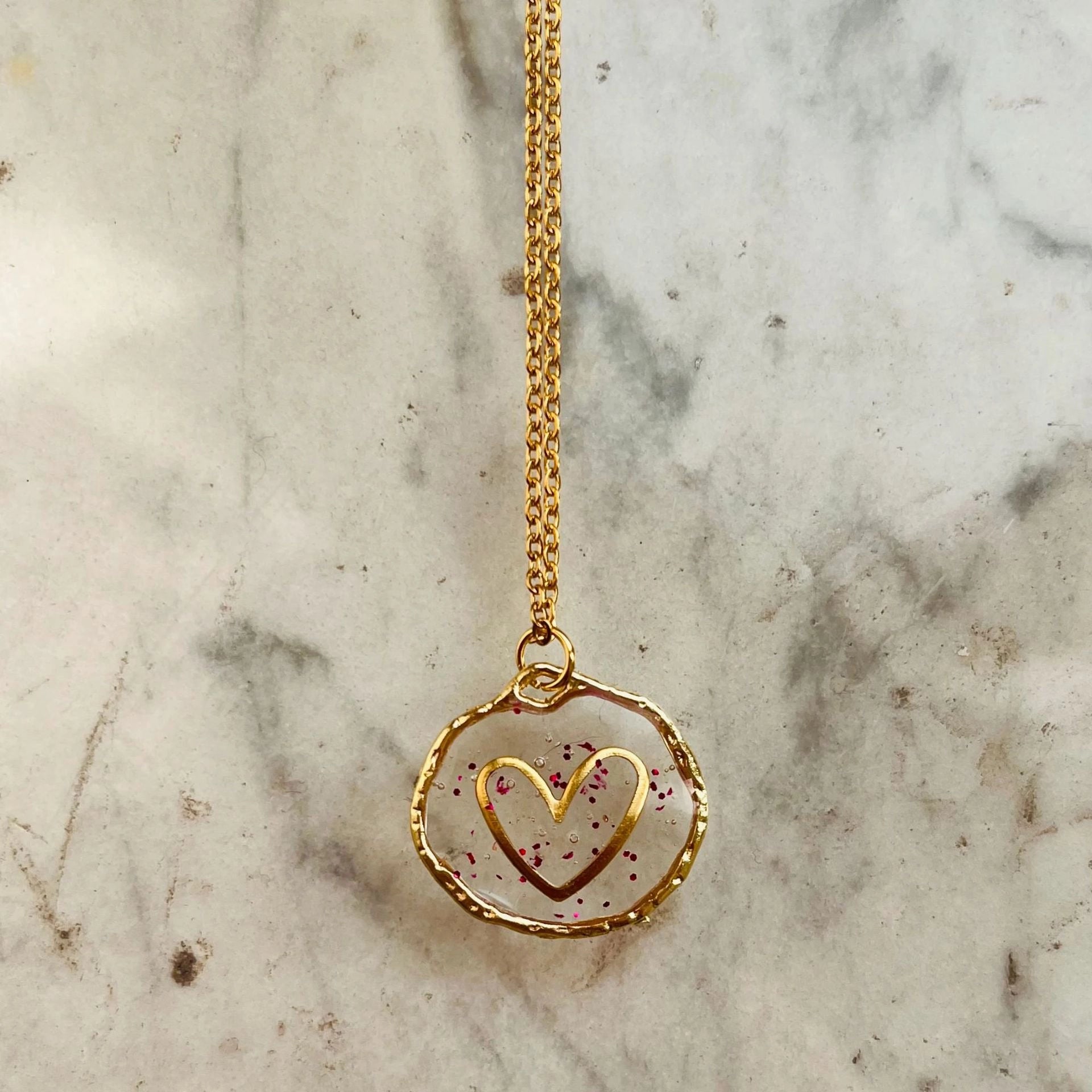 Star and Moon Pendant Necklace [KFOVSJJ2]