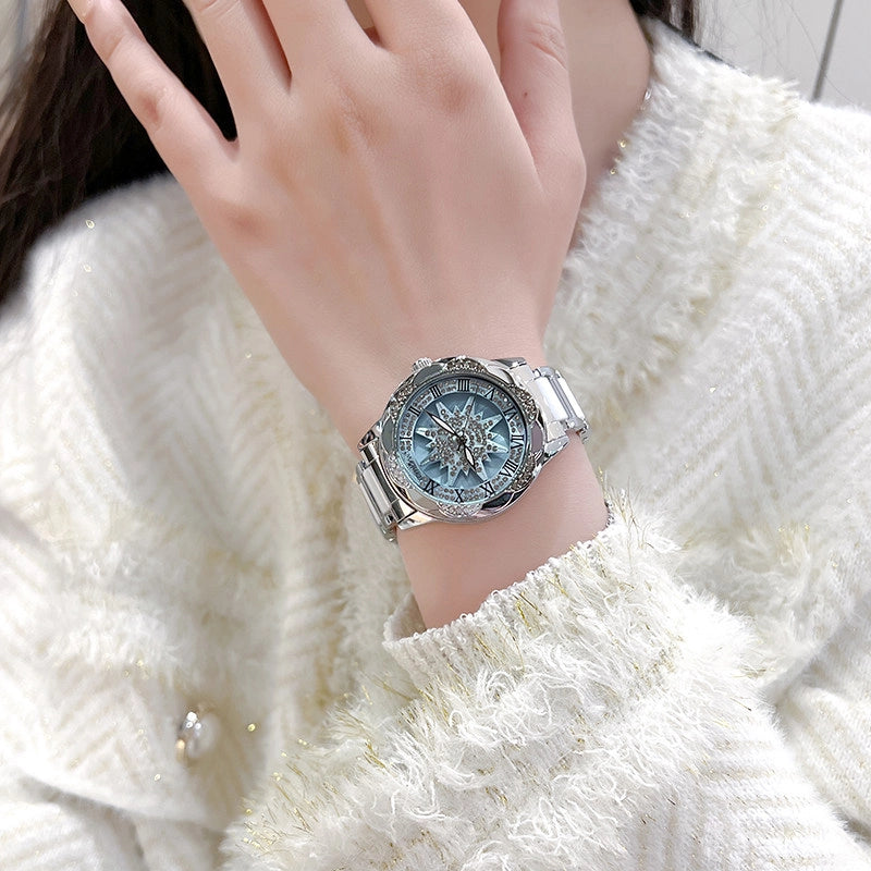 Star Motif Bracelet Watch [7WWMT2U9]