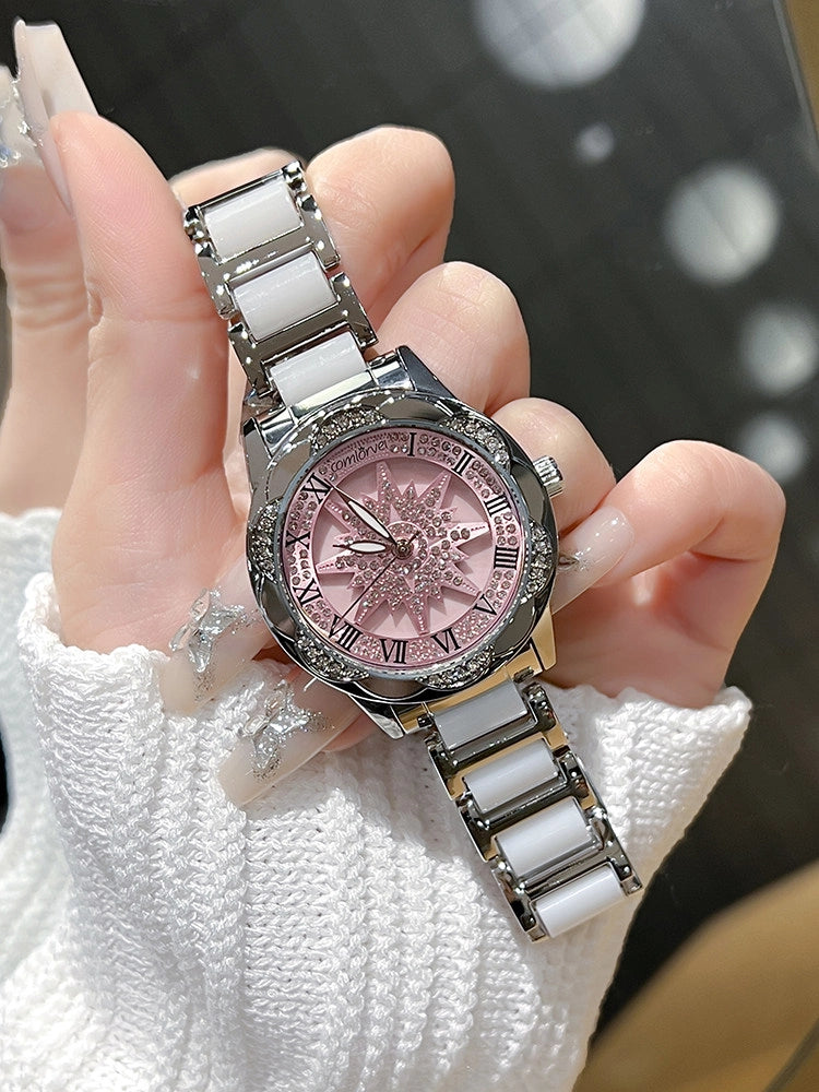 Star Motif Bracelet Watch [7G3MFGLU]