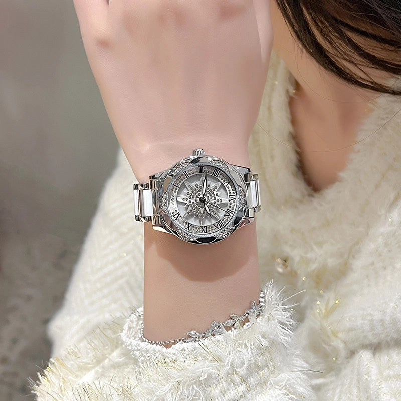 Star Motif Bracelet Watch [Y0O56XQ5]
