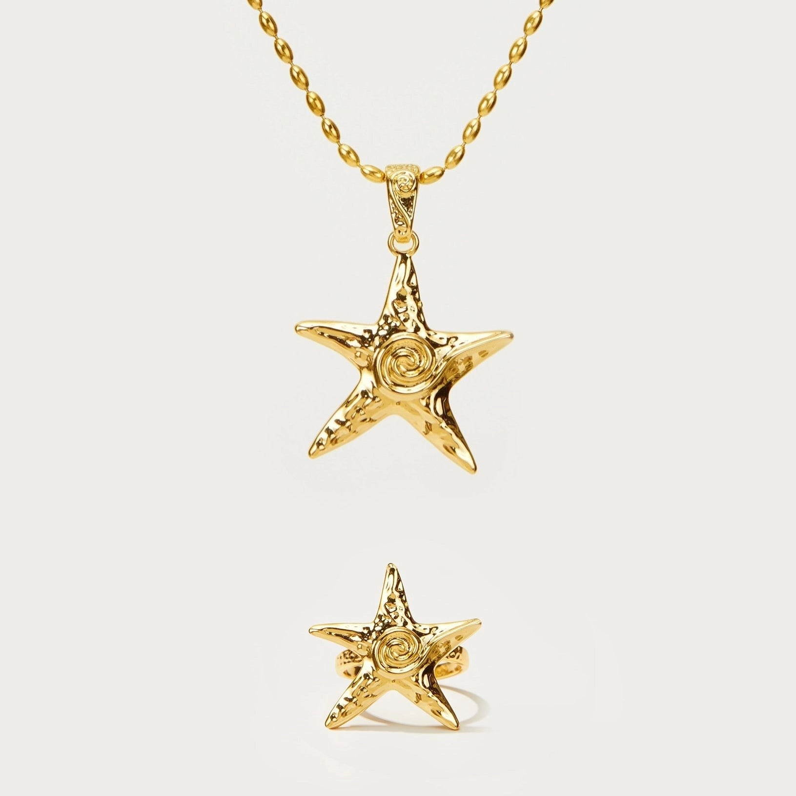 Starfish Pendant Necklace [VEXMX8H5]