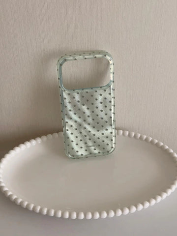 Starry Mint Green iPhone Case [FZ3YDTWV]