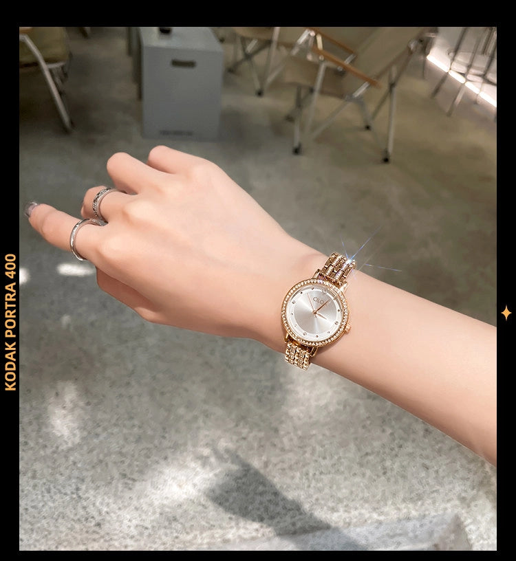 Starry Sky Dial Mesh Watch [Q7YM55MT]