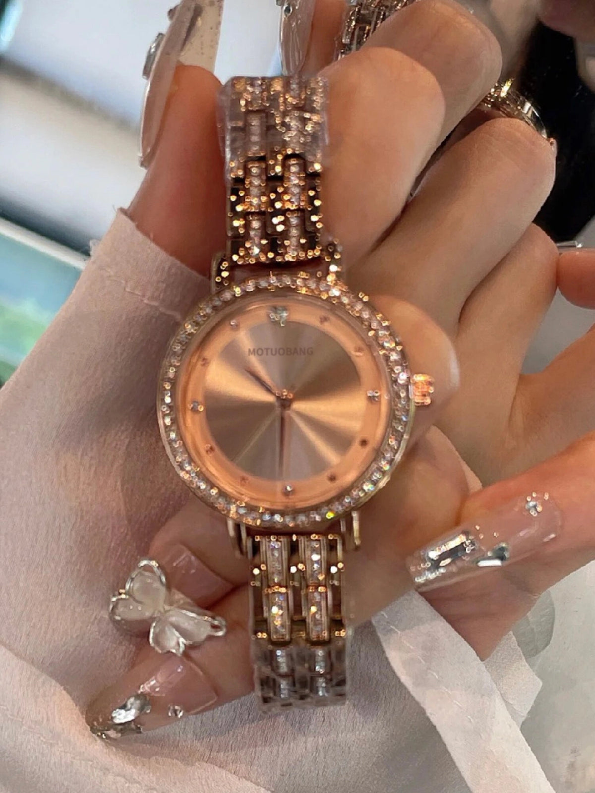 Starry Sky Dial Mesh Watch [UJF18O9G]